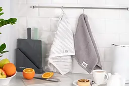 Набір рушників для кухні Ardesto SuperSoft, 40х60см, 2шт, 100% бавовна, сірий (ART4060NS) - мініатюра 4