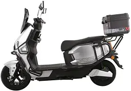 Електроскутер Двомісний Crosser V1 (2000W, 72V/23Ah) +Кофр-багажник Білий - мініатюра 2
