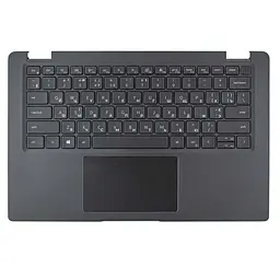 Корпус верхня кришка для Dell Latitude 7410, (Сірий, топкейс+тачпад+клавіатура з підсвічуванням, 05TPMG, Оригінал)