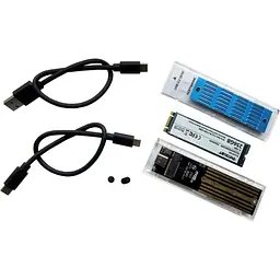 Зовнішня кишеня Dynamode M.2 SSD NVMe/SATA combo ч-з USB3.2 GEN2 Type-C (DM-CAD-SSD09) - мініатюра 5