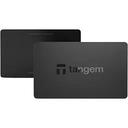 Оригінальний криптогаманець Tangem Wallet 2.0 набір з 2 карт Чорний - мініатюра 2
