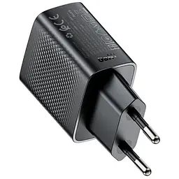 МЗП Acefast A98 PD30W+QC3.0 GaN (1USB-A/1C) Black - мініатюра 5