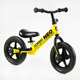 Велобіг Corso Neo, сталева рама, колесо 12" EVA (піна), підставка для ніг EN-40701