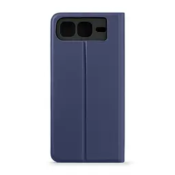 Чехол-книжка для Infinix Smart 10 Plus 4G, OneFold Case, синий, из экокожи (PU) и TPU, с магнитом, с подставкой и отделением для карт, трансформируется в подставку, противоударный, защита всего корпуса, ArmorStandart (ARM87989) - мініатюра 2