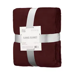 Плед Ardesto Flannel 200х220 см бургунді (ART0222SB)