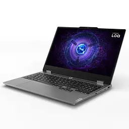 Ноутбук Lenovo LOQ 15IRX9 (15.6 F 144 Hz, Intel Core i5-13450HX, 16 GB, 512 SSD, RTX 4050 6 GB, DOS) Luna Grey (83DV01L7RA) - мініатюра 8