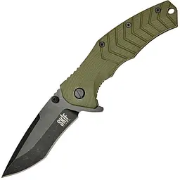 Ніж Skif Griffin II Чорний Stonewash оливковий 422SEBG