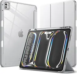 Чохол до планшета BeCover Soft Edge TPU Apple iPad Pro 13" M4 2024 Gray (711718)