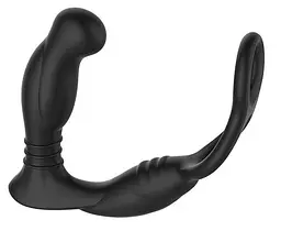 Стимулятор простаты с эрекционным кольцом, 10х3 см. Nexus SIMUL8 Prostate Stimulator