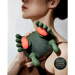 Електричний акумуляторний масажер для шиї та плечей Shoulders Neck з підігрівом - мініатюра 3