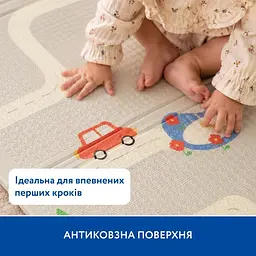 Великий двосторонній ігровий термокилимок Piccolino Транспорт 180х200х1 см (26000003) - мініатюра 4