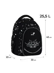 Рюкзак Kite Education teens 8001L Gothic Elegance (K26-8001L) - мініатюра 2