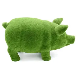 Декоративна фігурка Engard Green pig 35х15х18 см (PG-01) - мініатюра 5