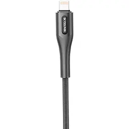 Кабель SkyDolphin S01L USB - Lightning (M/M), 1 м, Black (USB-000581)