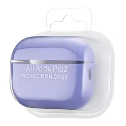 Чохол Silicone Case 2,5mm with microfiber for AirPods Pro 2 Elegant Purple - мініатюра 2