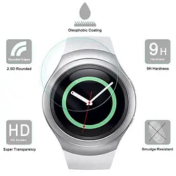 Загартоване захисне скло VSKEY для годинників Samsung Galaxy Gear S2, S4, Sport Watch, диаметр 30,5 мм - мініатюра 3