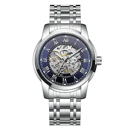 Наручний годинник чоловічий 8250 Silver-Blue Winner acs0029768