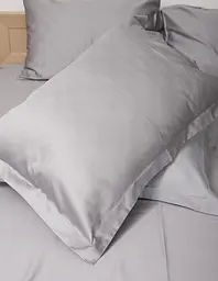 Набір наволочок Moon&Star Satin Premium Smoke 50х50 см 2 шт - мініатюра 5