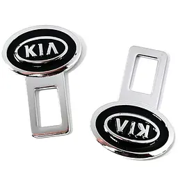 Заглушки ременя безпеки з логотипом KIA 2 шт