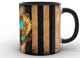 Кружка GeekLand Harry Potter Гаррі Поттер Когтевран HP.02.021 Чорний - мініатюра 3