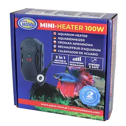 Нагрівач з електронним управлінням Aqua Nova 100Вт (MINI-HEATER-100W) - мініатюра 6