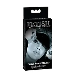 Маска на очі Pipedream Fetish Fantasy Series Satin Love Mask (чорний) - мініатюра 2