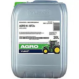Олива моторна Yuko Agro М-10Г2к API CC 20 л (183369)