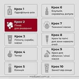 Пінка для вмивання Medi-Peel Green Cica Collagen Clear 2.0 з Cica комплексом 300 мл - мініатюра 6