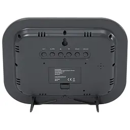 Настінний годинник Technoline WS8005 Silver/Black (WS8005) - мініатюра 2
