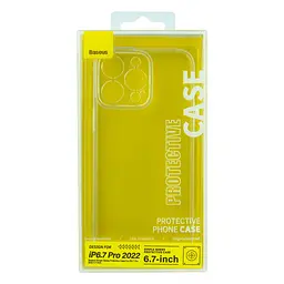 Чохол BASEUS ARAJ000902 Simple Series Protective Case iPhone 14 Pro Max Transparent - мініатюра 2