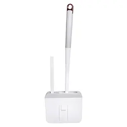 Комплект аксесуарів для туалету з підставкою, сірий Household Cleaning Products HP-35015-48G - мініатюра 7