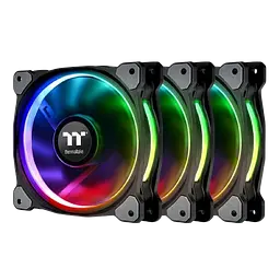Вентилятор Thermaltake Riing Plus 12 RGB Black Premium Edition (3-Fan Pack) (CL-F053-PL12SW-A)