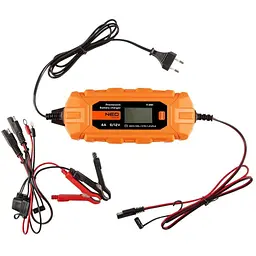 Neo Tools Зарядний пристрій автоматичний, 4A/70Вт, 3-120Ah, для кислотних/AGM/GEL акумуляторів