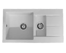 Кухонна мийка Fancy Marble Alabama білий 107080001