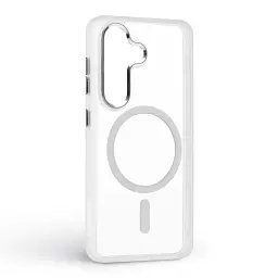 Чохол ArmorStandart Unit MagCase для Samsung S26 5G Matte Clear Silver - мініатюра 2