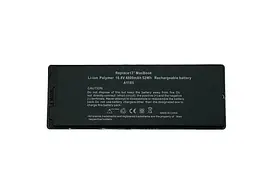 Акумулятор для ноутбука Apple A1185 10.8V Black 5000 mAh - мініатюра 2