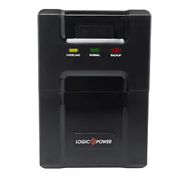 Джерело безперебійного живлення LogicPower 600VA-P, Lin.int., AVR, 2 x євро, пластик - мініатюра 2