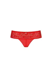 Трусики Obsessive Blossmina, 6XL/7XL (червоний) - мініатюра 7