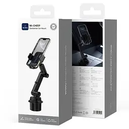 Автотримач WIWU Wi-CH059 for cup holder Black - мініатюра 5