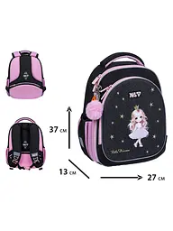 Рюкзак шкільний напівкаркасний YES S-109S Little Princess (550230) - мініатюра 3