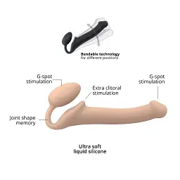 Безременний страпон Strap-On-Me XL, 16 см - мініатюра 4