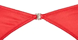 Комплект білизни Cottelli Lingerie Shelf Bra Set otwarty, 85B/L (червоний) - мініатюра 5