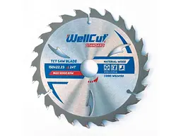 Диск пильний WellCut 150мм 22,23мм 24Т
