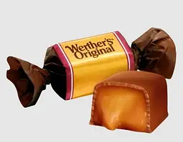 Карамельні іриски Werther's Original Schoko Toffees 180 г - мініатюра 3