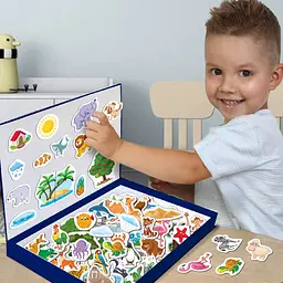 Набір магнітів Magdum Magnetic game Світ тварин 75 шт. (ML4032-05 EN) - мініатюра 8