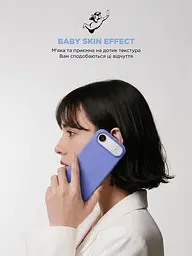 Силиконовый чехол с MagSafe для Apple iPhone 17 Air, ICON2 MagCase, фиолетовый, противоударный, панель с мягкой подкладкой, защита всего корпуса, поддержка беспроводной зарядки, совместим с защитными стеклами и пленками, ArmorStandart (ARM86667) - мініатюра 9