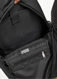 Чоловічий рюкзак Sambag Zard Neo чорний з декором 43 х 27 х 13 см (25000264m) - мініатюра 8