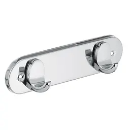 Гачок подвійний Zerix LR1505-2 LL1404, Хром