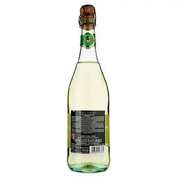 Вино ігристе Decordi Lambrusco Bianco Amabile IGT, біле, напівсолодке, 8%, 0,75 л - мініатюра 2