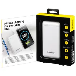 Батарея універсальна Intenso XS20000 20000mAh, USB Type-C USB-A, 5V, 3.1A, white (7313552) - мініатюра 5